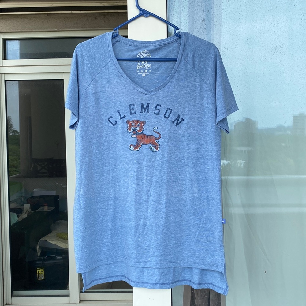 Southern Fried Cotton Clemson Tiger Tee